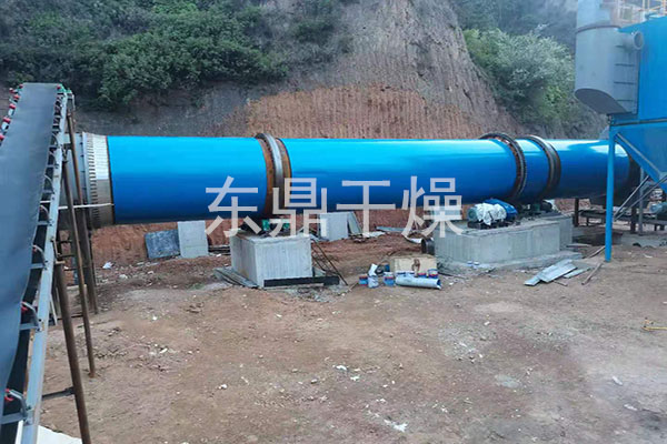 山西壽陽煤泥烘干機安裝現(xiàn)場